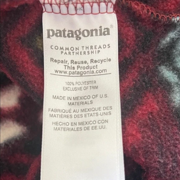 Patagonia Multicolor Geometric Crewneck Sweater - Picture 4 of 6